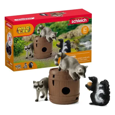 Schleich Wild Life 5-Piece Playset Animal Toys for Boys and Girls Years Old Nutty Mischief Ages 