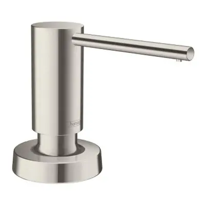 hansgrohe Bath and Kitchen Sink Soap Dispenser Talis 4-inch Modern Soap Dispenser in Stainless S