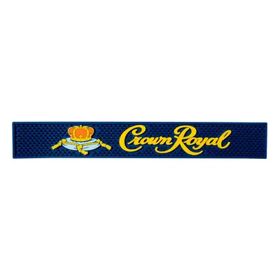 Crown Royal Canadian Whisky Long Bar Mat Spill Mat Rail Drip Mat x