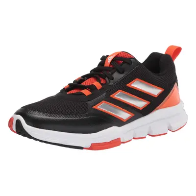 Adidas Men's Speed Trainer Baseball Shoe Black/Silver Metallic/Team Orange 9.5