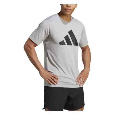 adidas Men's Training Essentials Feel Ready Logo T-Shirt Medium Grey H