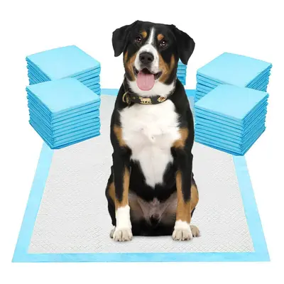 (Set of 144) GEEZY Extra Large Super Absorbent Training Pads for Puppies Mats Multi-Layered Toil