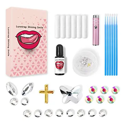 Luretrap DIY Tooth gem kit with Glue,Crystal Glue Jewelry Starter kit