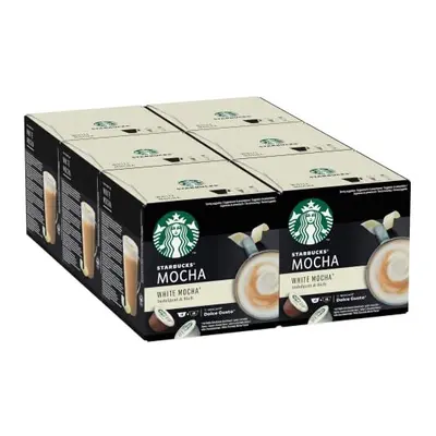 White Mocha by NESCAFÃ Dolce Gusto, Mocha Coffee Pods (6 packs), White Chocolate Notes, Mocha F