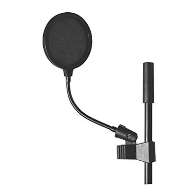 On-Stage ASVS4-B 4"" Microphone Pop Filter with Clothes-Pin Style Clip