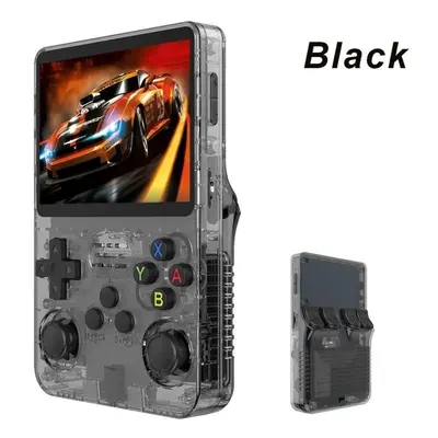 (black, 128G 20000Games) New R36s Retro Handheld Video Game Console Linux System 3.5 Inch Ips Sc