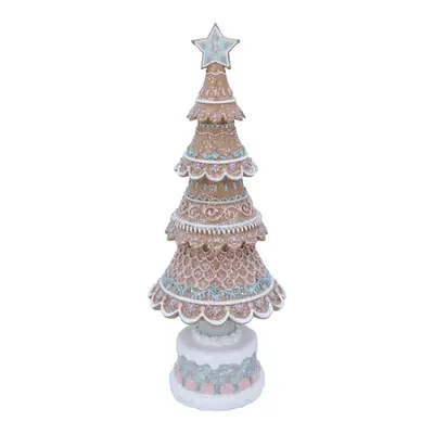 Gingerbread Christmas Tree Centerpiece | Festive Gingerbread Christmas Tree Decoration | Resin G