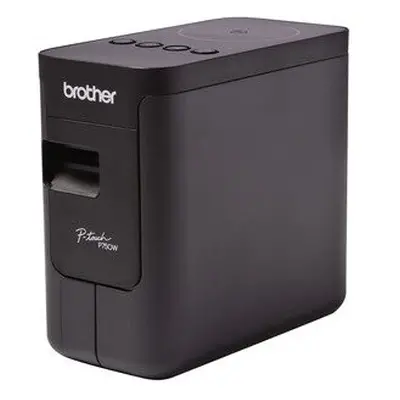 Brother P-touch PT-P750W Desktop Thermal Transfer Printer - Monochrome