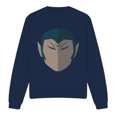 (S, Navy) Star Trek Unisex Adult The Romulan Sweatshirt