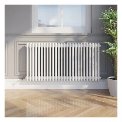 Traditional Colosseum Horizontal Triple Bar Column Radiator 600x1190mm White