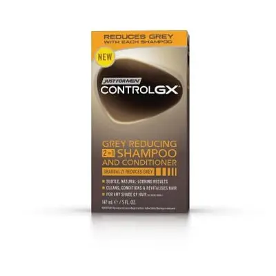 Just for men Control GX, Grey Reducing 2-in-1 Shampoo & Conditioner for Grey Hair â All Shades