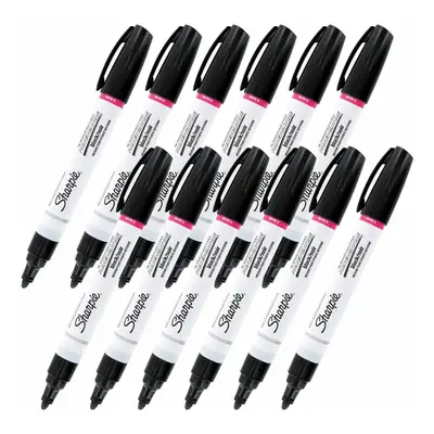 Sharpie Oil-Based Paint Marker Medium Point Black Ink Pack of