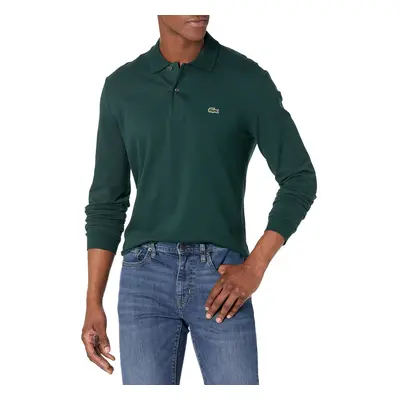 Lacoste Men's Classic Long Sleeve Pique Polo Shirt Sinople