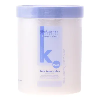 Salerm Cosmetics Keratin Shot Deep Impact Plus Mask, 34.5 Ounce