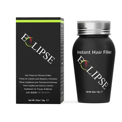 ECLIPSE Hair Fibers Dark Brown for Thinning Hair for Women & Men to Conceal Hair Loss in Seconds