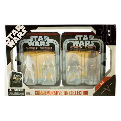 Star Wars Episode V Collectible Tin Action Figure Set THE EMPIRE STR