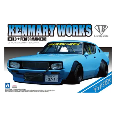 Aoshima LB Works Kenmari 2DR 124 Scale Model Kit