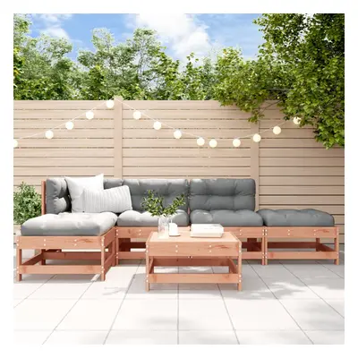 vidaXL Piece Garden Lounge Set Solid Wood Douglas