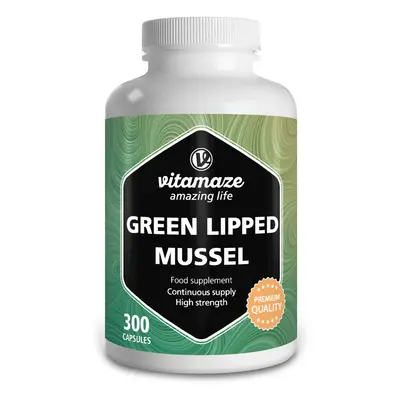 Green Lipped Mussel mg- Omega3 & Glycosaminoglycanes- Capsules Pure New Zealand Green Lipped Mus