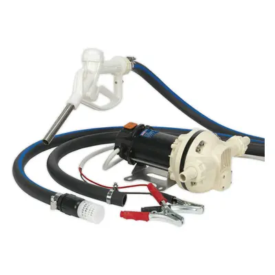 12V Portable AdBlue Transfer Pump - Self-Priming - Manual Delivery Nozzle