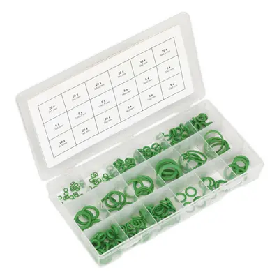 225 Piece Rubber O-Ring Assortment - Partitioned Box - Metric - Air Conditioning