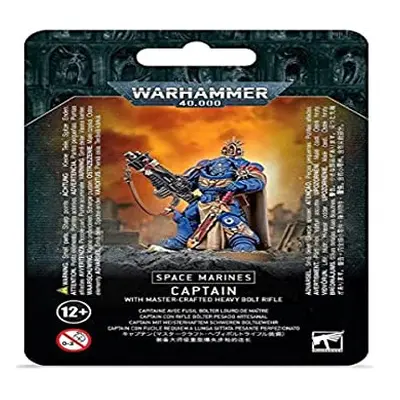 - Warhammer 40,000 - Space Marines Captain with Master-Crafted Bolt Rifle