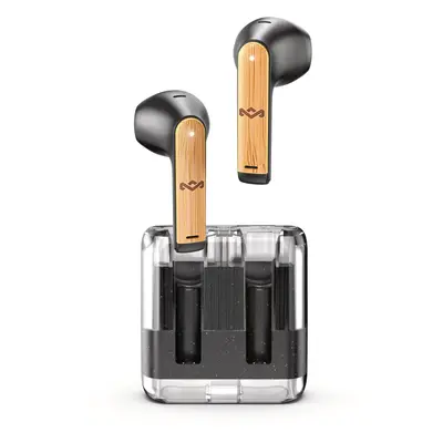 House of Marley Zion True Wireless Bluetooth Earbuds - Ear Buds with Built-in Microphone, Hr Pla