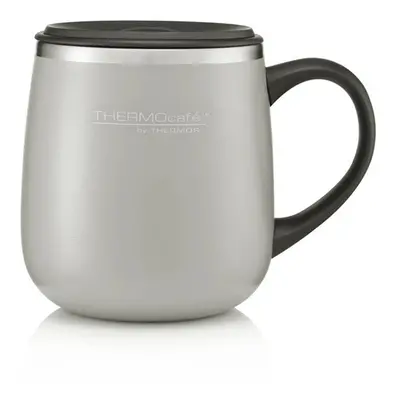 280ML Thermos Thermocafe Insulated Vacuum Hot/Cold Desk Mug Ocean Silver