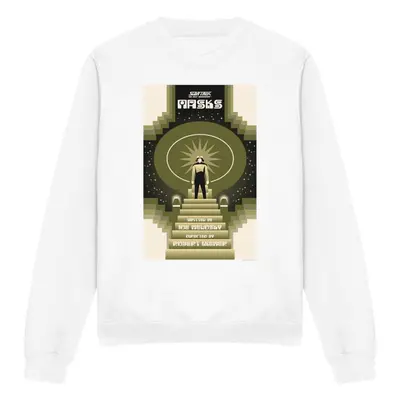 (M, White) Star Trek Unisex Adult The Next Generation Season Episode Sweatshirt