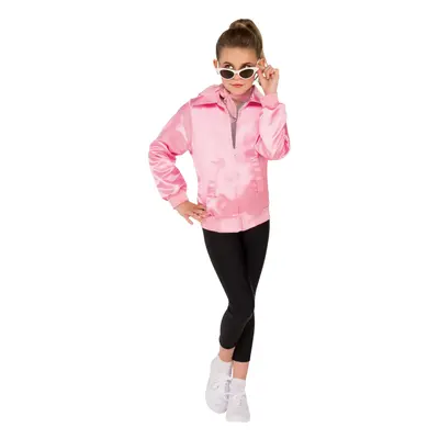 Rubies Grease Girls Pink Ladies Jacket Small