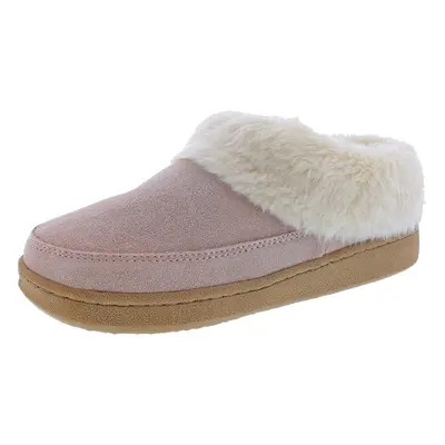 Clarks Women's Faux Fur Clog Indoor and Outdoor Slipper (9 US Light