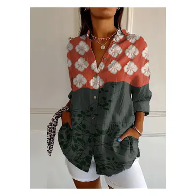 (YJ4978, XXXL) new women's long shirt summer European and American trendy half-sleeved shirt mar