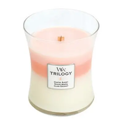 WoodWick - Island Getaway Trilogy Vase (holiday on the island) - Scented candle 275.0g