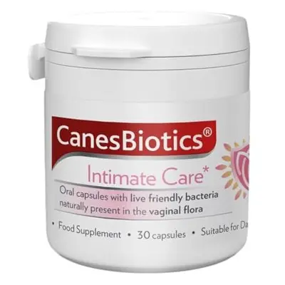 CanesBiotics, Oral Capsules with Live Friendly Bacteria Naturally Present in The Vaginal Flora, 