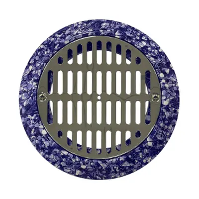 Certikin Main Drain - Liner - Flat Grille SPHD33LO+RIVER | Flat main drain grille (stainless ste