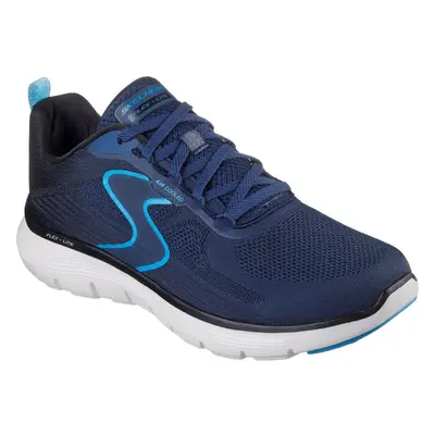 (Blue, (Adults')) Skechers Flex Advantage 5.0 Spreelo Polyester Men's Navy/Blue Trainers