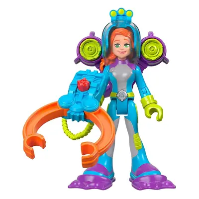 Fisher-Price Rescue Heroes Sandy O'Shin 6-Inch Figure with Accessorie