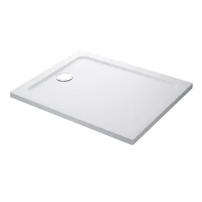 Mira Flight Shower Tray x 900mm Rectangular Low Profile Stone Resin Waste