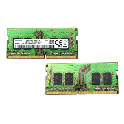 SAMSUNG 16GB 2X8GB DDR4 PC4-19200 2400MHZ 1RX8 CL17 Memory KIT M471A1K43CB1-CRC