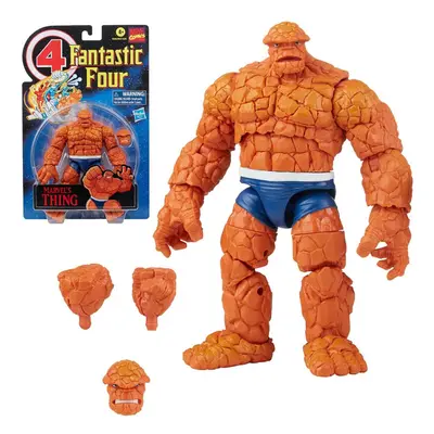 Marvel Hasbro Legends Series Retro Fantastic Four Thing 6-inch Action