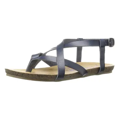 Blowfish Women's Granola Fisherman Sandal Indigo Dyecut Polyurethane