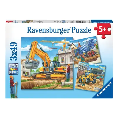 Ravensburger Large Construction Vehicles x Piece Puzzles i