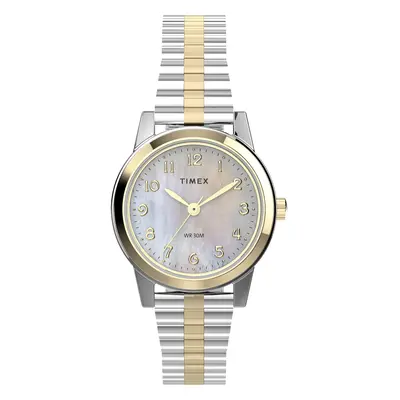 Timex Women's T2M828 Essex Avenue Two-Tone Stainless Steel Expansion B