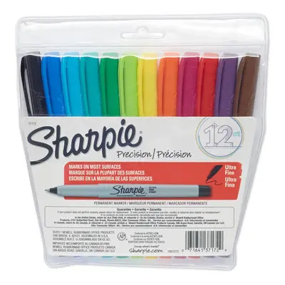 SHARPIE Ultra Fine Point Permanent Marker Assorted Colors Count (37172)