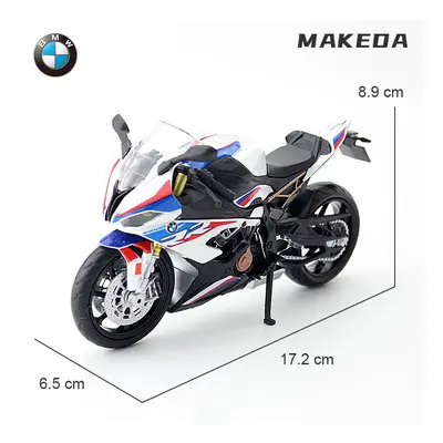 (BMW S1000RR) 1/12 BMW S1000RR Alloy Diecast Motorcycle Model Toys Collection Hobbies