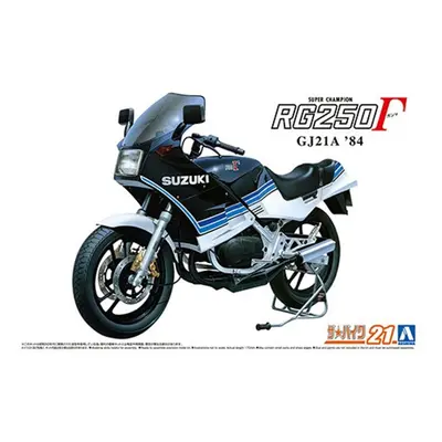 Aoshima Suzuki GJ21A RG250 F '84 1:12 Bike Model Kit