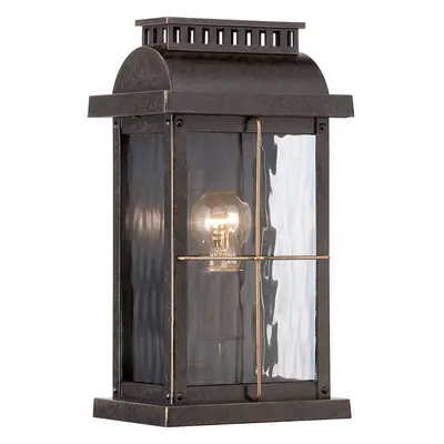 Outdoor IP44 Wall Light Imperial Bronze LED E27 60W d02190