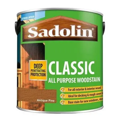 Sadolin Classic Wood Protection Antique Pine 2.5 Litre