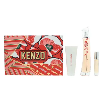 Kenzo Flower Ikebana Sakura Eau de Parfum Piece Gift Set: Eau de Parfum 75ml - Eau de Parfum 10m