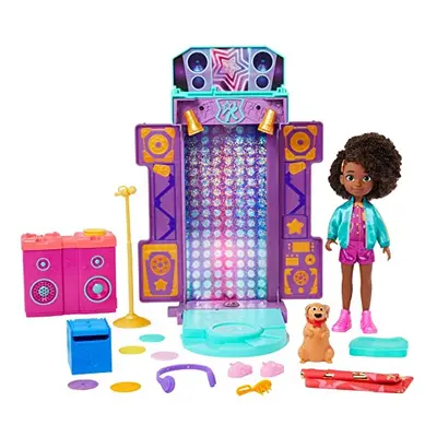 KarmaAs World Transforming Musical Star Stage Playset (142-in) with Lights & Sounds, Plays colle